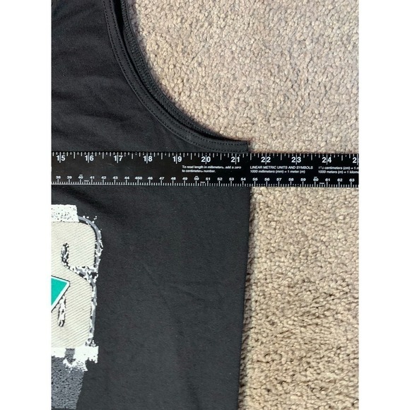 Vintage 1993 Anaheim Mighty Ducks NHL 90s Tank Top Magic Johnson T’s Mens L New - Picture 8 of 14